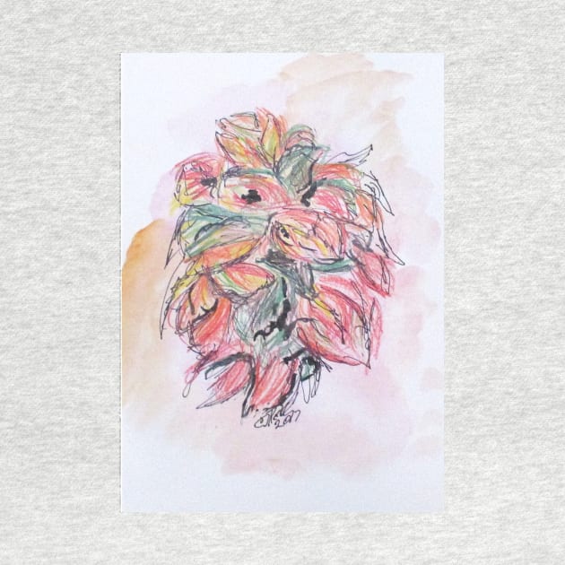 Colored Pencil Flowers by cjkell